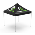 10 x 10 Custom Canopy Tent, (Aluminum Hex Frame), Full Print