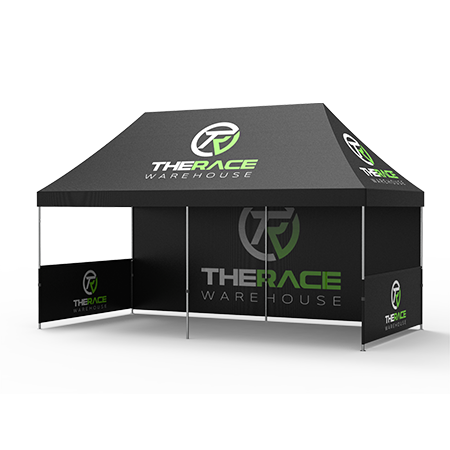 10x20 Custom Canopy Tent (Steel Hex Frame) - Full Print