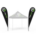 15ft Custom Teardrop Flag (Single Sided)
