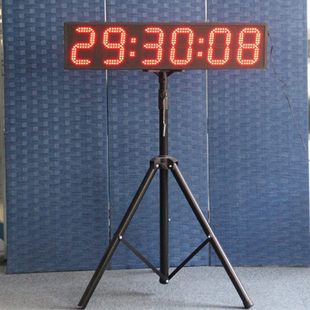 6" Double Sided Race Clock (Waterproof)